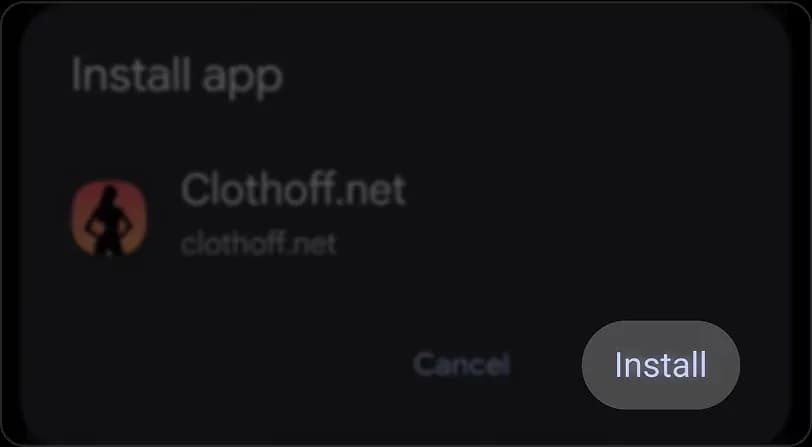 ANDROID용 Clothoff-ko.net 앱 다운로드